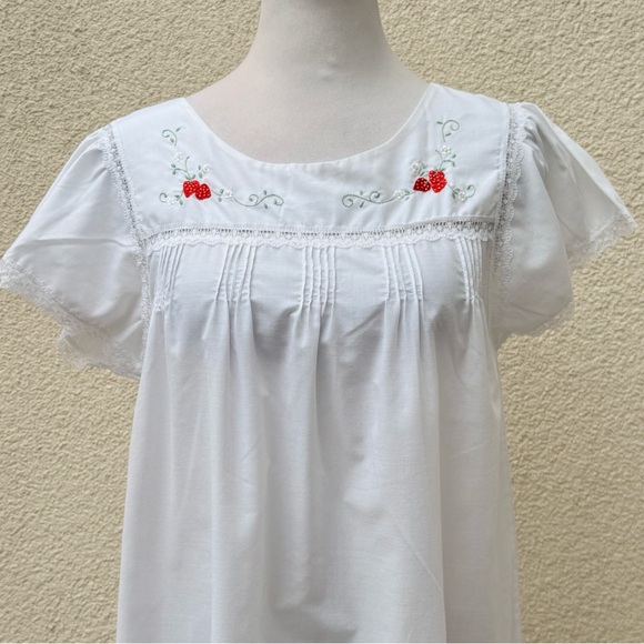 Barbizon white short sleeve mini dress - Picture 4 of 13